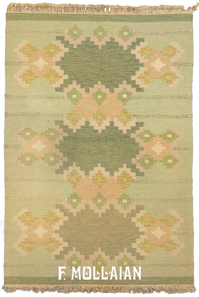 Scandinavian Rollakan Swedish Rug n°:395049